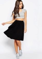 Skirt sun and fitted top