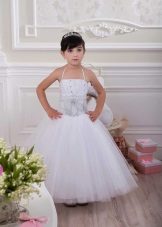 New Year's dress for the girl magnificent with pastes