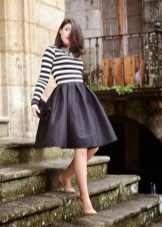 full midi skirt in casual style