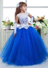 Accessories for a chic fluffy dress for a girl