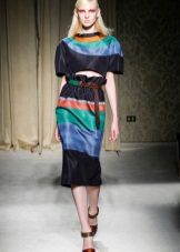 striped skirt in original colors