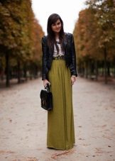 elastic skirt on the floor