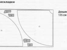 Rozložení svatební šaty s závěsy