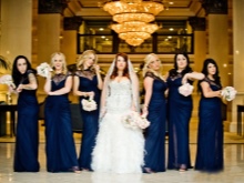 Navy Bridesmaid Dresses