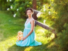 Těhotné focení v parku