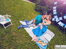 Těhotné focení v parku