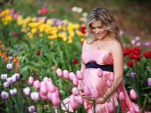 Maternity Off Shoulder Dress