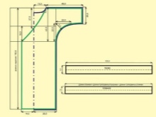 Simulation of a kimono dress