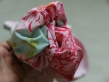 Bending the bottom of the dress - step 5