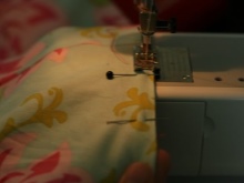 Bending the bottom of the dress - step 7