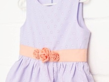 finished elegant dress