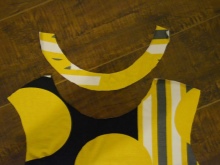 Sewing a knitted summer dress step - 3