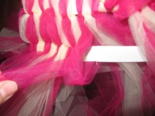 Creating a fitted tutu dress step 5