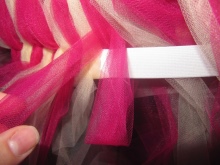 Creating a fitted tutu dress step 6