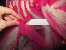 Creating a fitted tutu dress step 7
