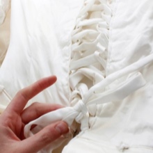 Ready-made wedding corset