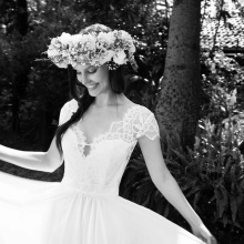 Vestit de núvia Arava Kashdan encaix