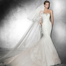 Mermaid Wedding Dress with Train