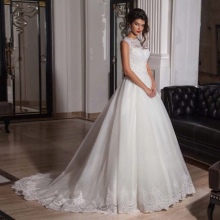 Puffy Wedding Dress by Crystal Design
