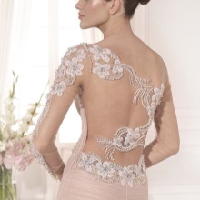 Open Back Wedding Dress by Tarik Ediz