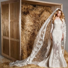 Mermaid wedding dress from the spring-summer 2015 collection by Zuhair Murad