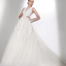 Wedding dress from the collection of 2015 by Eli Saab from chiffon