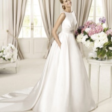 Pronovias Satin Wedding Dress