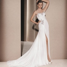 La Sposa Split Wedding Dress