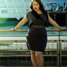 Fledermauskleid für fettleibige Frauen