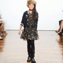 Dress with print for 11 years old girl