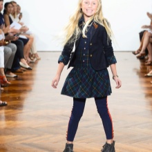 Dress in a cage for a girl of 11 years