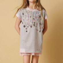 Summer dress tunic for a teenager