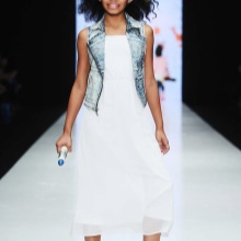 Dress for the teenager every day white