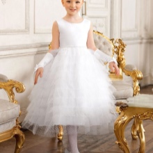 Graduation dress in kindergarten white magnificent