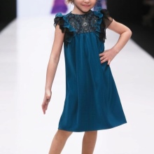 New Year's dress a-line for the girl