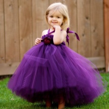 Tutu skirt dress for the girl magnificent from tulle