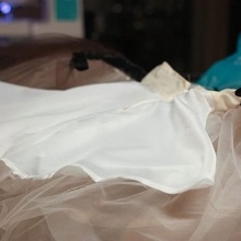 DIY organza skirt