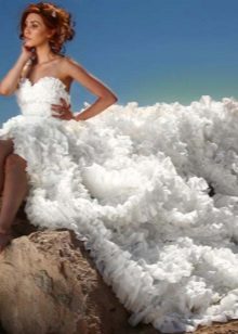 Gorgeous paper wedding dress