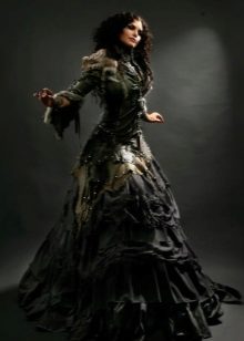 Wedding dress gothic