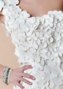 Paper wedding dress