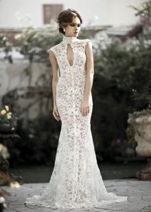 Summer Lace Long Wedding Dress