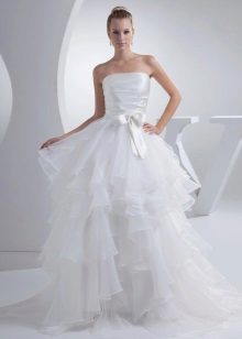 Lush summer wedding dress