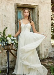 Long wedding summer dress