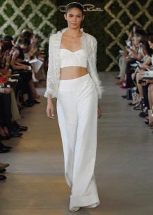 Wedding outfit Oscar de la Renta