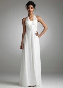 A simple but beautiful wedding dress