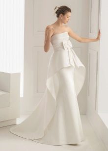 Mermaid Wedding Dress with Detachable Train