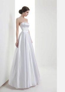 Taffeta Straight Wedding Dress