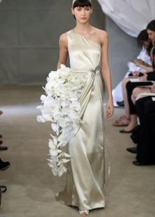 Empire style wedding dress by Carolina Herrera