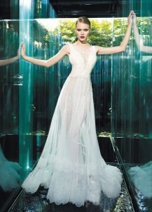 Transparent wedding dress from YolanCris