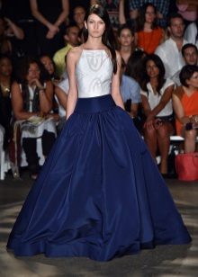 A magnificent evening dress